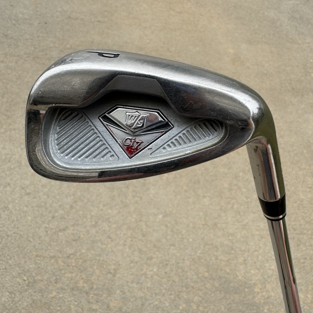 Wilson Staff Ci7 Pitching Wedge PW Steel Shaft True Temper U Flex Right Hand 37"